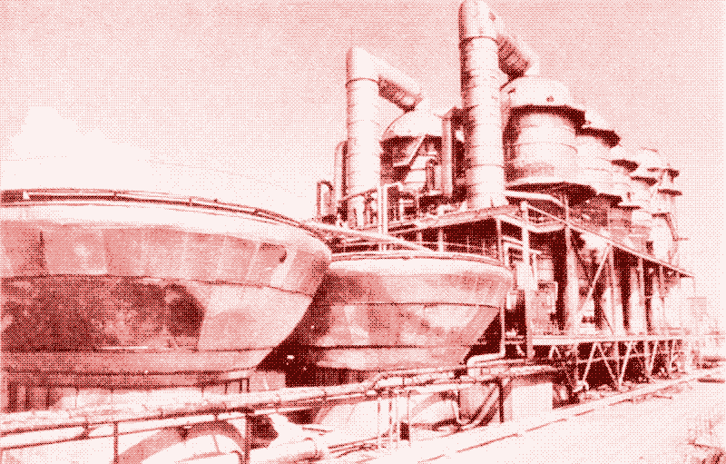 Image: Shevchenko BN350 desalination unit, the only shore based nuclear-heated desalination unit in the world. Closed in 1999. Image and description from Argonne National Laboratory Website.