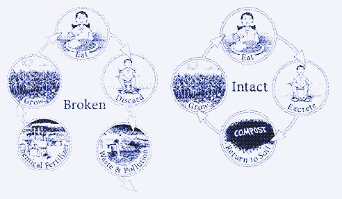 The nutrient cycle. Source: Humanure Handbook