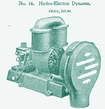 A hydraulic dynamo. Image: The Museum of Retrotechnology.
