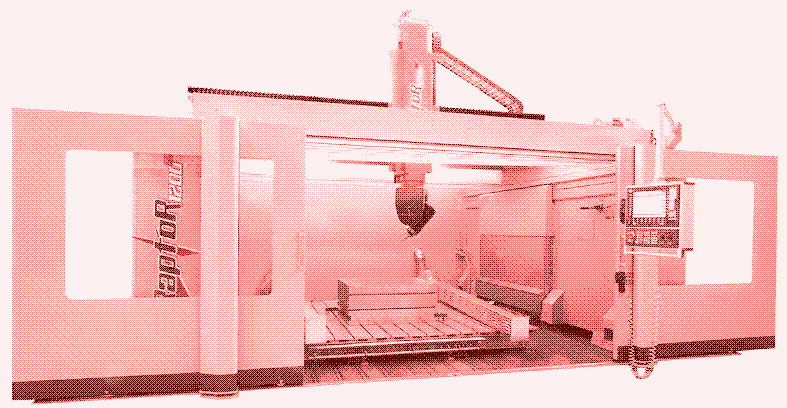 Image: Room-sized CNC machining centre. Breton