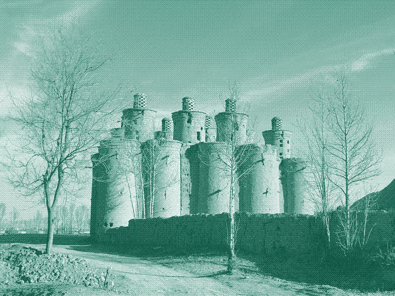 Photo: Safavid dovecotes near Isfahan. Mohammad Reza Pourjafar, Mohammad Reza Leylian, Farid Khodarahmi &amp; Farhang Khademi Nadooshan