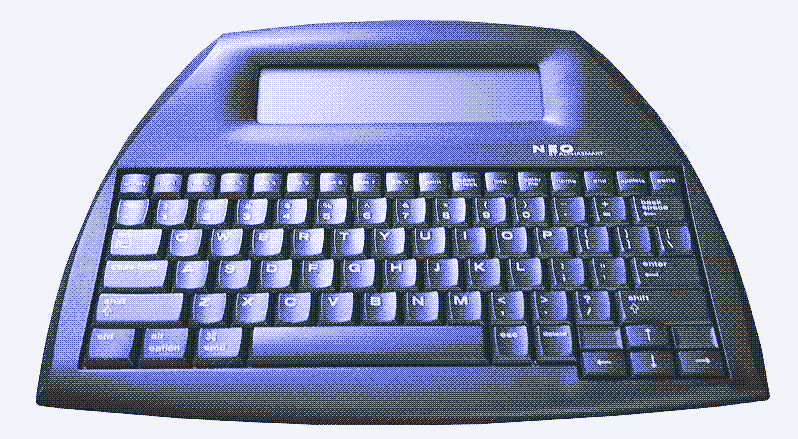 The alphasmart.