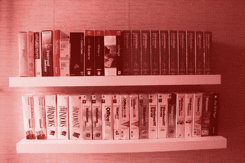 Windows software collection. Nickkie Retro Computers.
