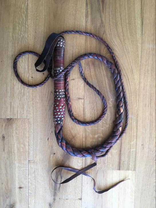 Image: A bull&rsquo;s whip.