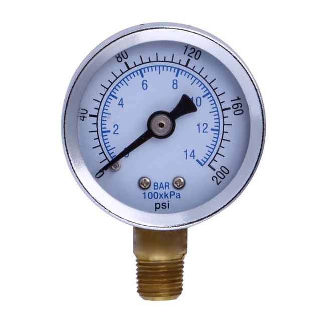 Image: air pressure meter.