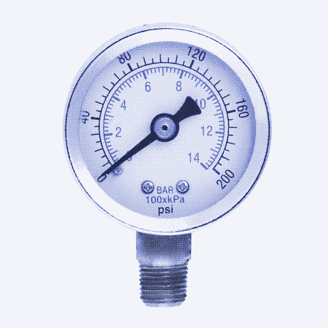 Image: air pressure meter.