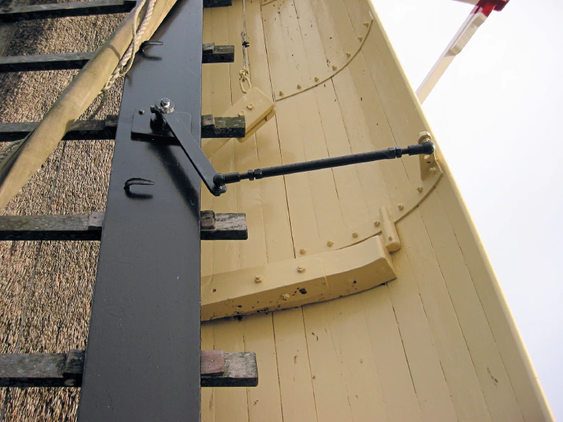 Improved windmill blade from the 1940s, built and designed by P.L. Fauel. Image: Rasbak (CC BY-SA 3.0)