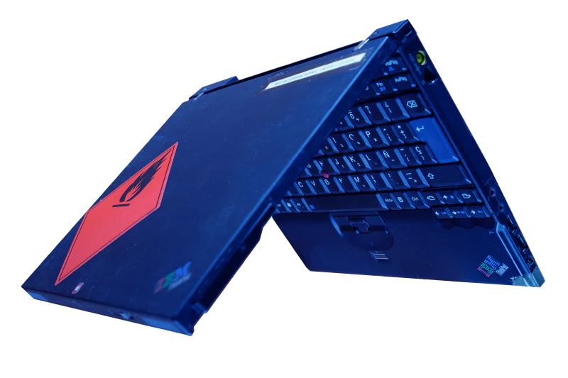 Image: Low-tech Magazine is now written and published on a 2006 ThinkPad X60s.