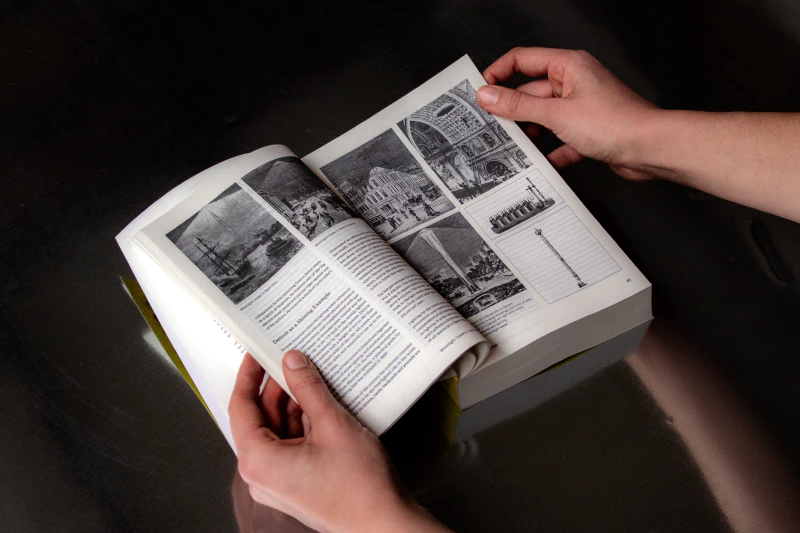 Image: The Compressed Book Edition (paperback). Image by Marie Verdeil and Hugo Lopez.