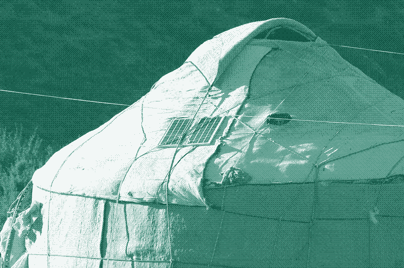 Image: A kibitka in Kyrgyzstan, 2015. Photo credit: w0zny (CC BY-SA 3.0).