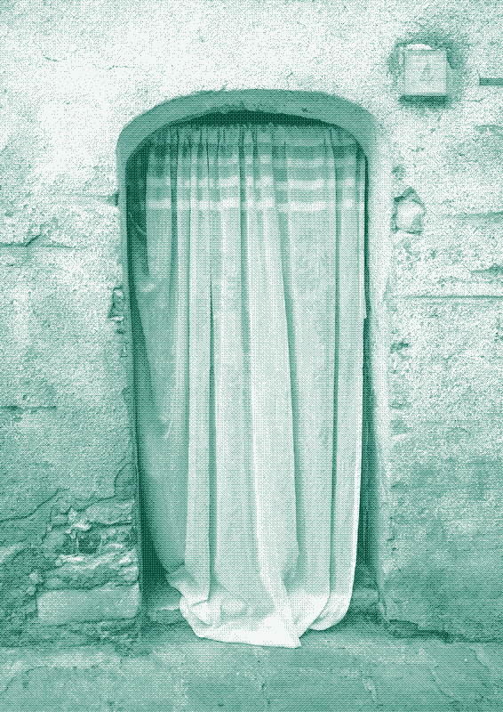 Image: Door curtain covering a house door in Tolve, Italy, 2019. Photo credit: Jules Verne Times Two (CC-BY-SA-4.0).