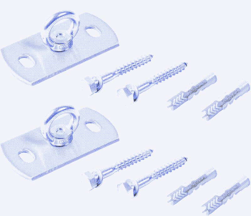 Image: Ceiling hooks.