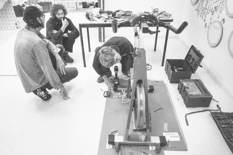 Bike generator workshop in Rotterdam. Image by xxxxx.