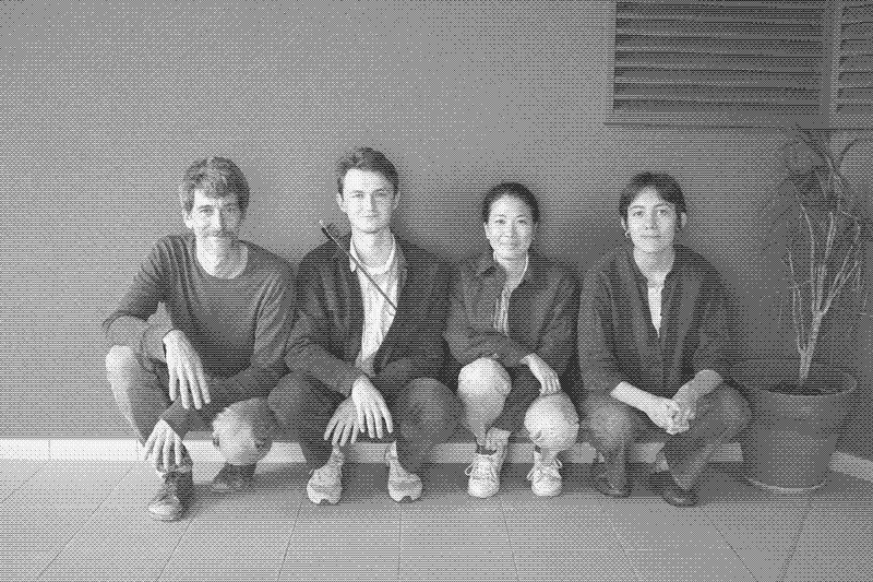 From left to right: Kris, Roel, Marie Otsuka, Marie Verdeil