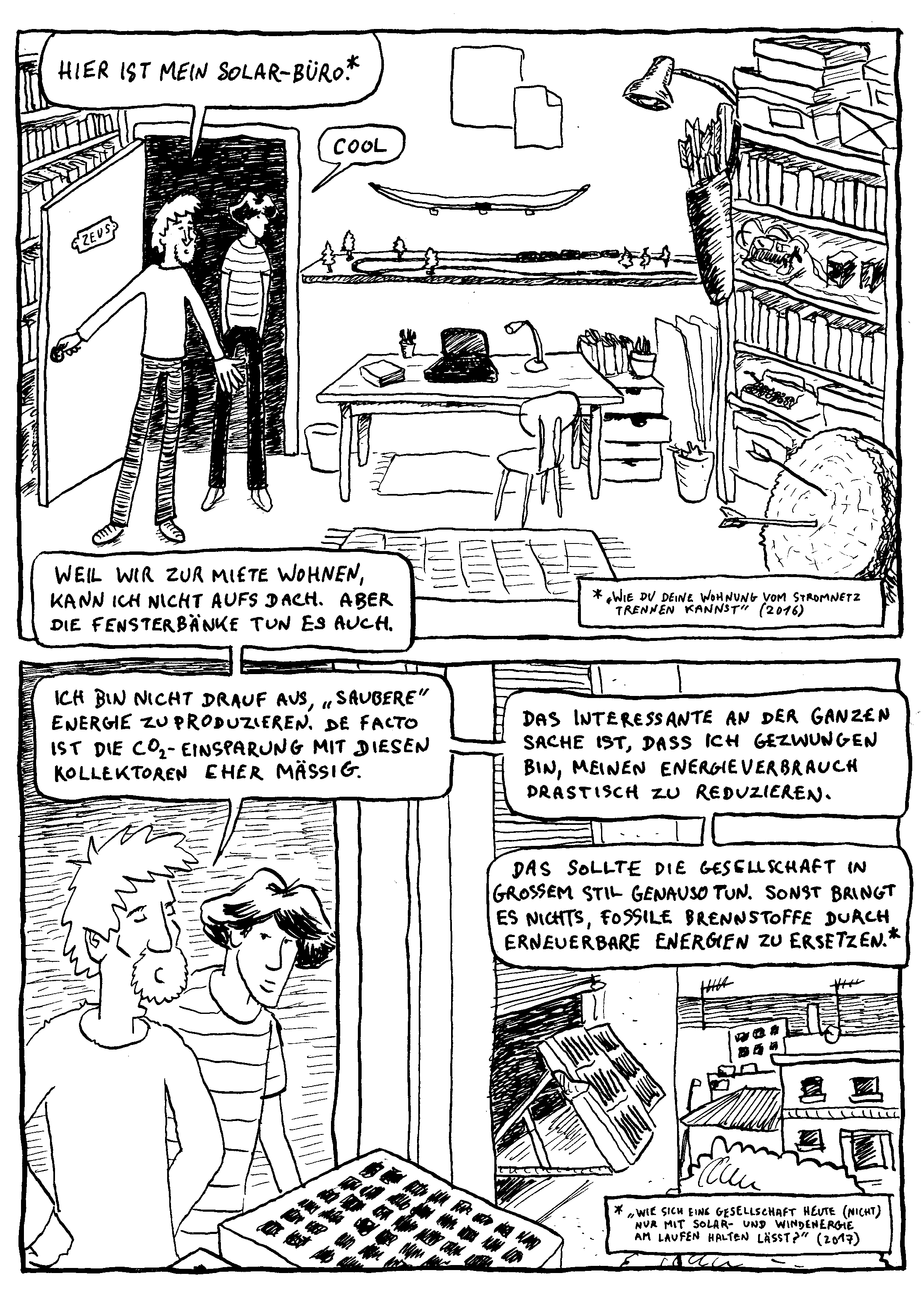 Seite 4 des Comics „Zurück in die Zukunft der Technik“ von Guillaume Lion