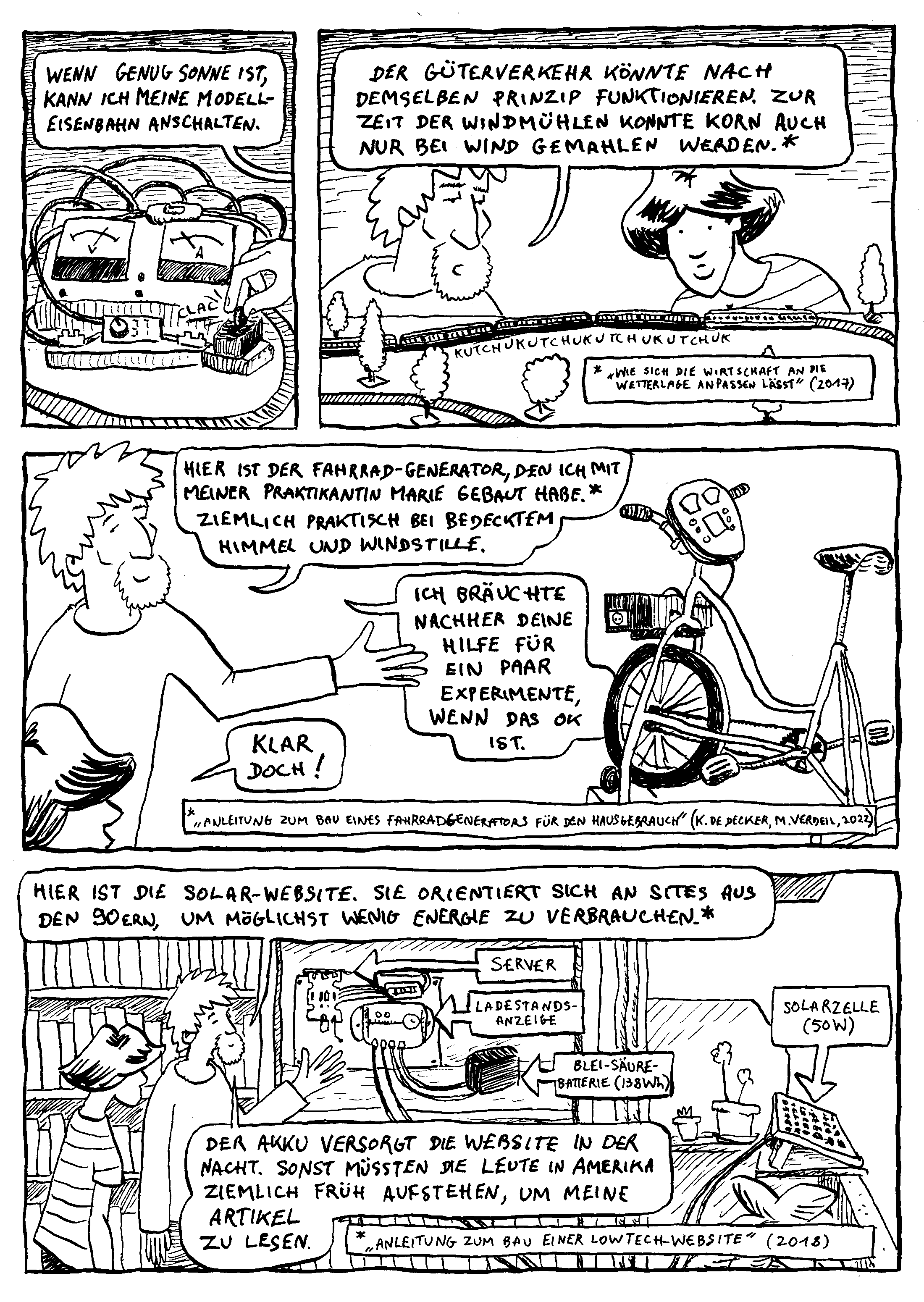 Seite 5 des Comics „Zurück in die Zukunft der Technik“ von Guillaume Lion