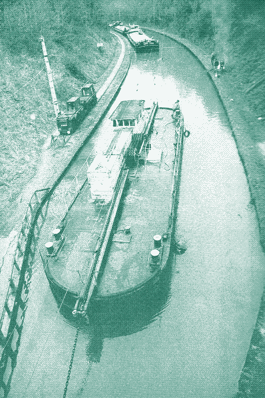 Image : un remorqueur à chaîne.
