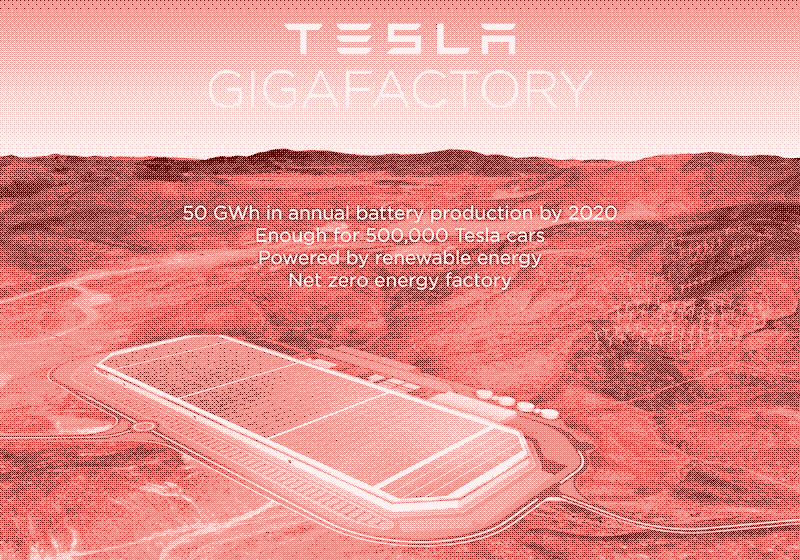 Image: La Gigafactory de Tesla.