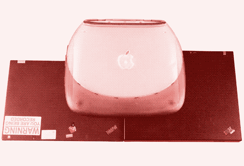 Imagem: os três notebooks que usei entre 2000 e 2017.