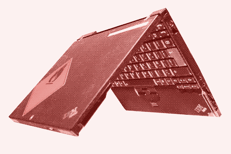 Imagem: Low-tech Magazine agora é escrito e publicado em um ThinkPad X60s dos anos 2006.